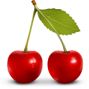berries, cherry, fruit, vegetable icon