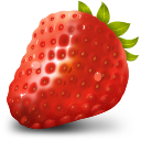 fruit, strawberry icon